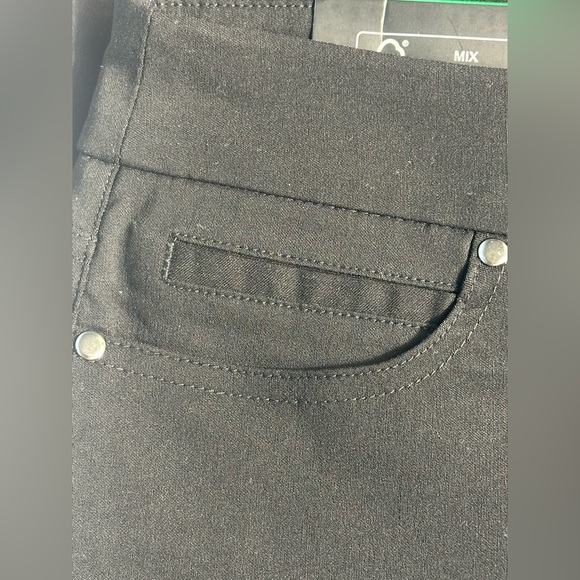 Mario Serrani Women’s Comfort Stretch Capri Pants in Black XL NWT - Picture 7 of 11